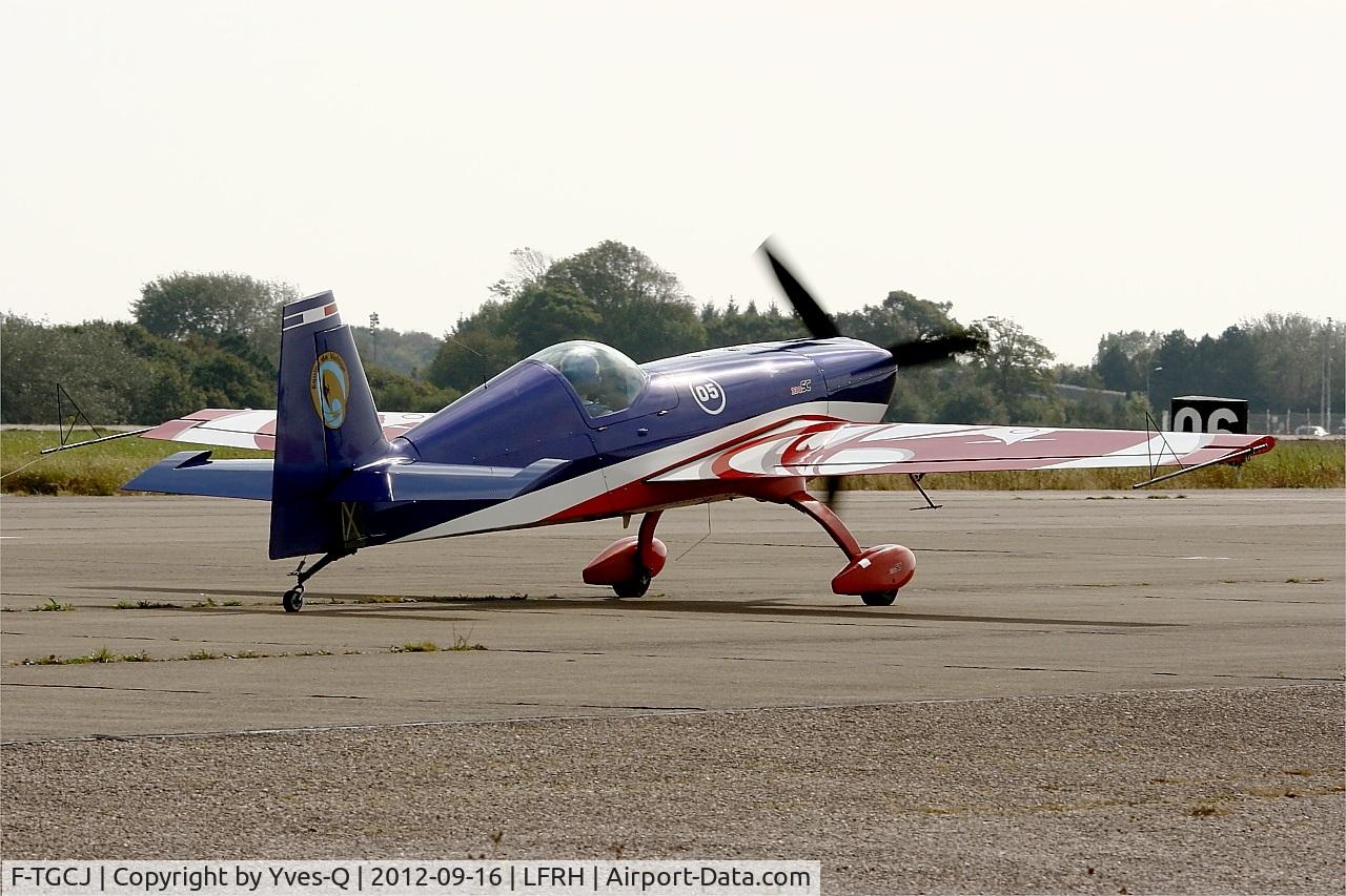 F-TGCJ, Extra EA-330SC C/N 05, Extra EA-330SC, Taxiing, Lann Bihoué Air Base (LFRH-LRT) Open day 2012