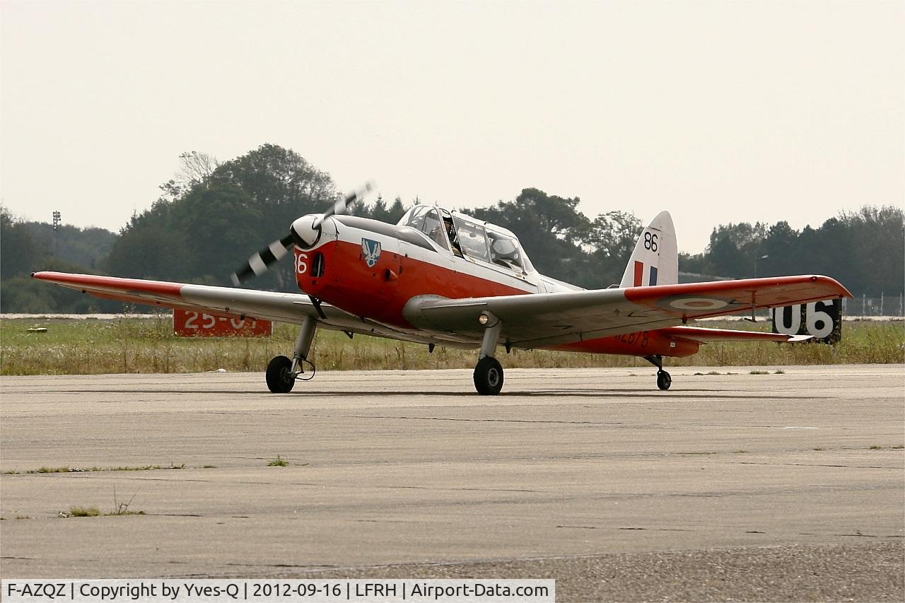 F-AZQZ, 1953 De Havilland DHC-1 Chipmunk T.10 C/N C1/0916, De Havilland DHC1 Chipmunk,Taxiing, Lann Bihoué Air Base (LFRH-LRT) Open day 2012