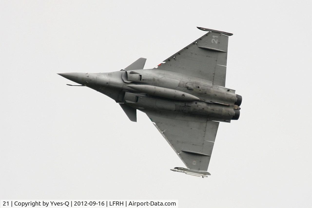 21, Dassault Rafale M C/N 21, Dassault Rafale M, On display, Lann Bihoué Naval Air Base (LFRH - LRT) Open day 2012