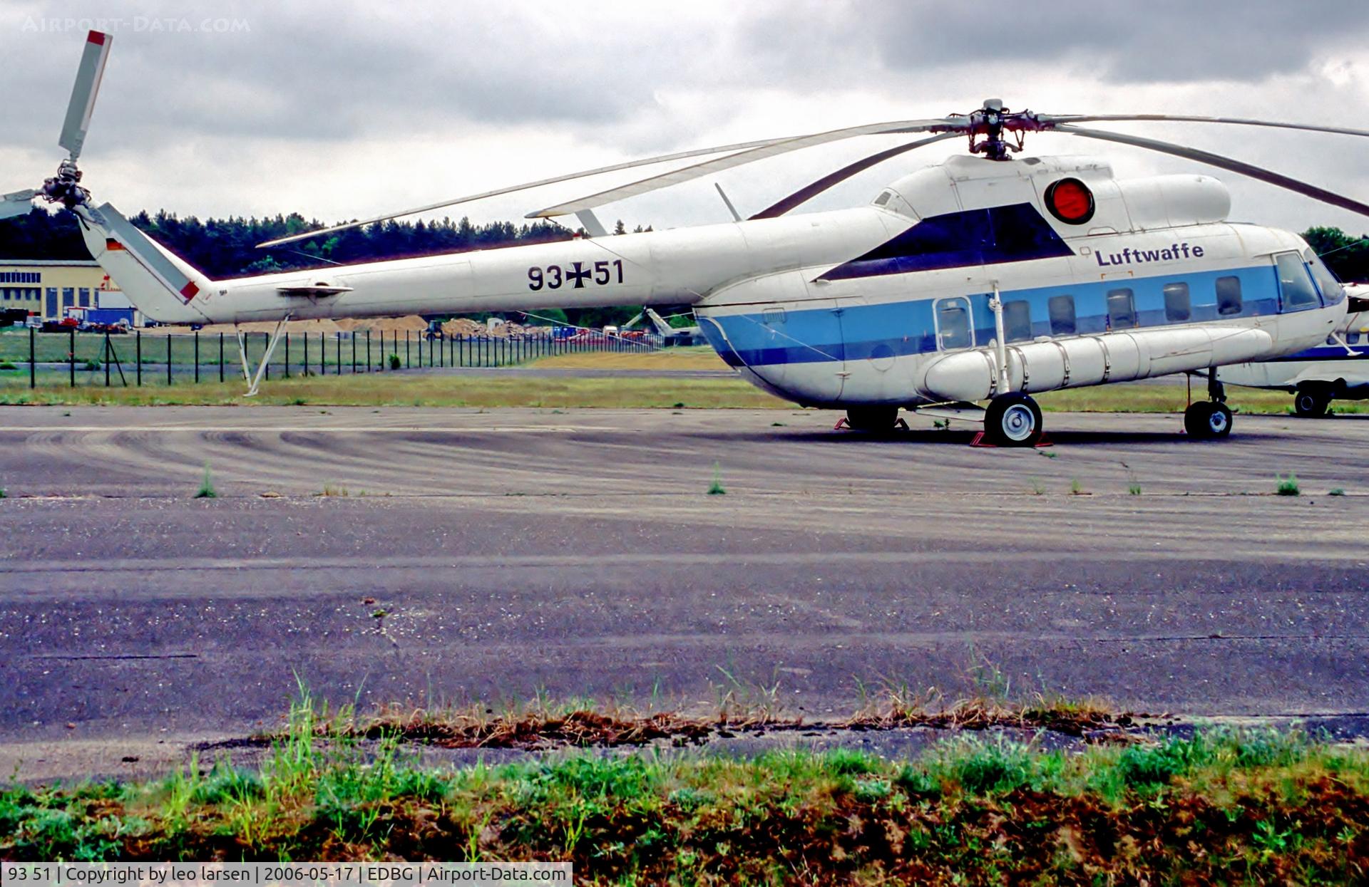 93 51, Mil Mi-8S Hip C/N 105104, Berlin Gatow 17.5.2006