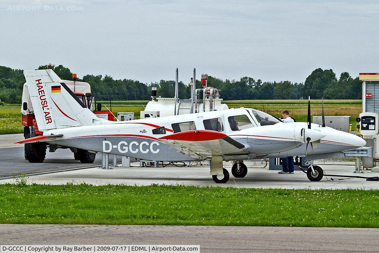 D-GCCC, Piper PA-34-200T Seneca II C/N 34-8233108, D-GCCC   Piper PA-34-220T Seneca III [34-8233108] (Haeusl'Air) Landshut~D 17/07/2009