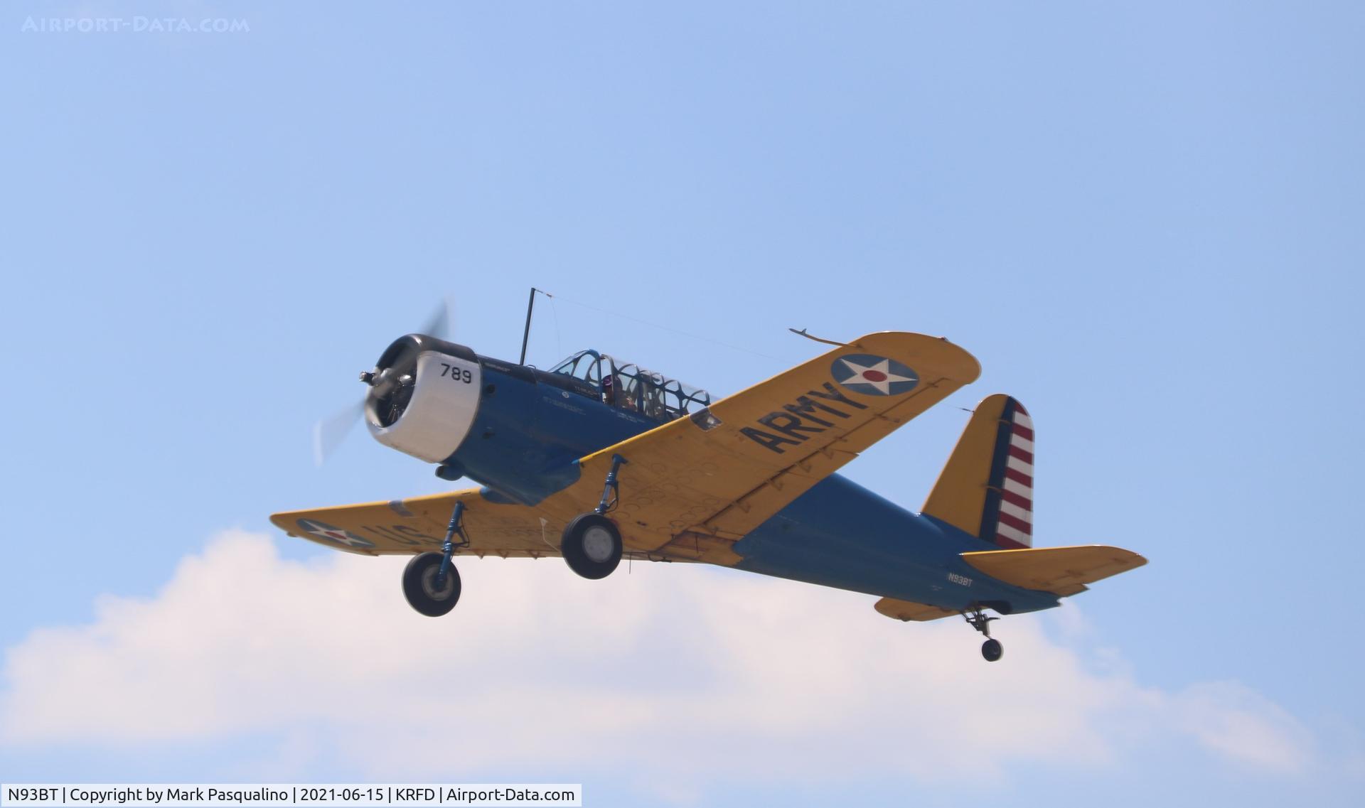 N93BT, 1941 Consolidated Vultee BT-13A C/N 2735, Vultee BT-13A
