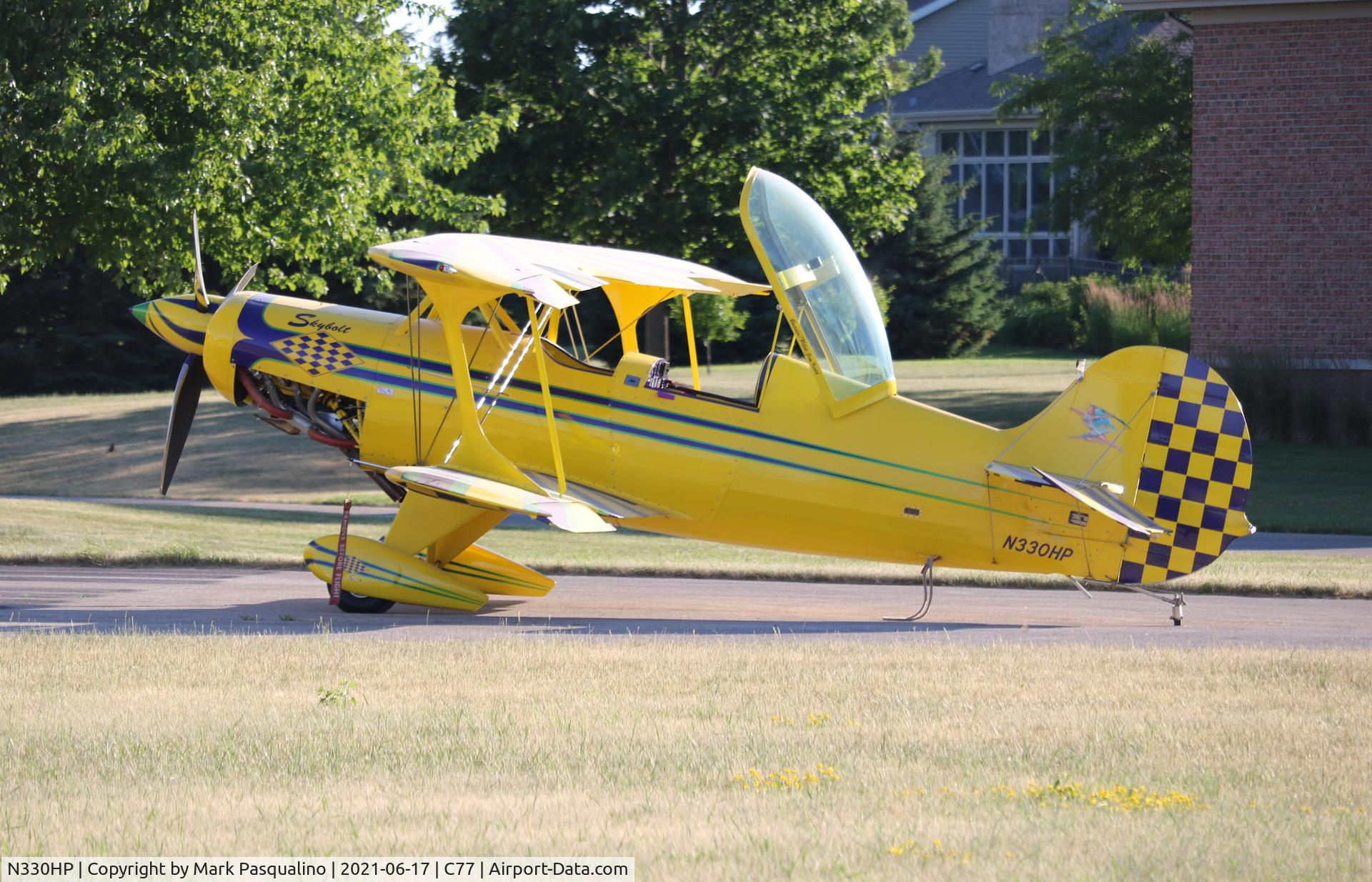 N330HP, 2015 Steen Skybolt C/N 01, Skybolt