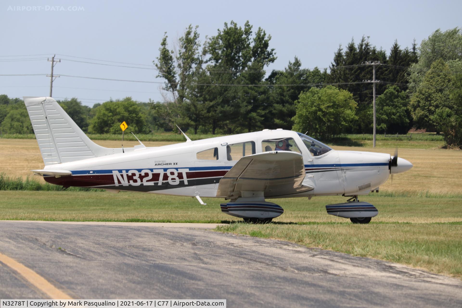 N3278T, 1984 Piper PA-28-181 Cherokee Archer II C/N 28-8590009, Piper PA-28-181