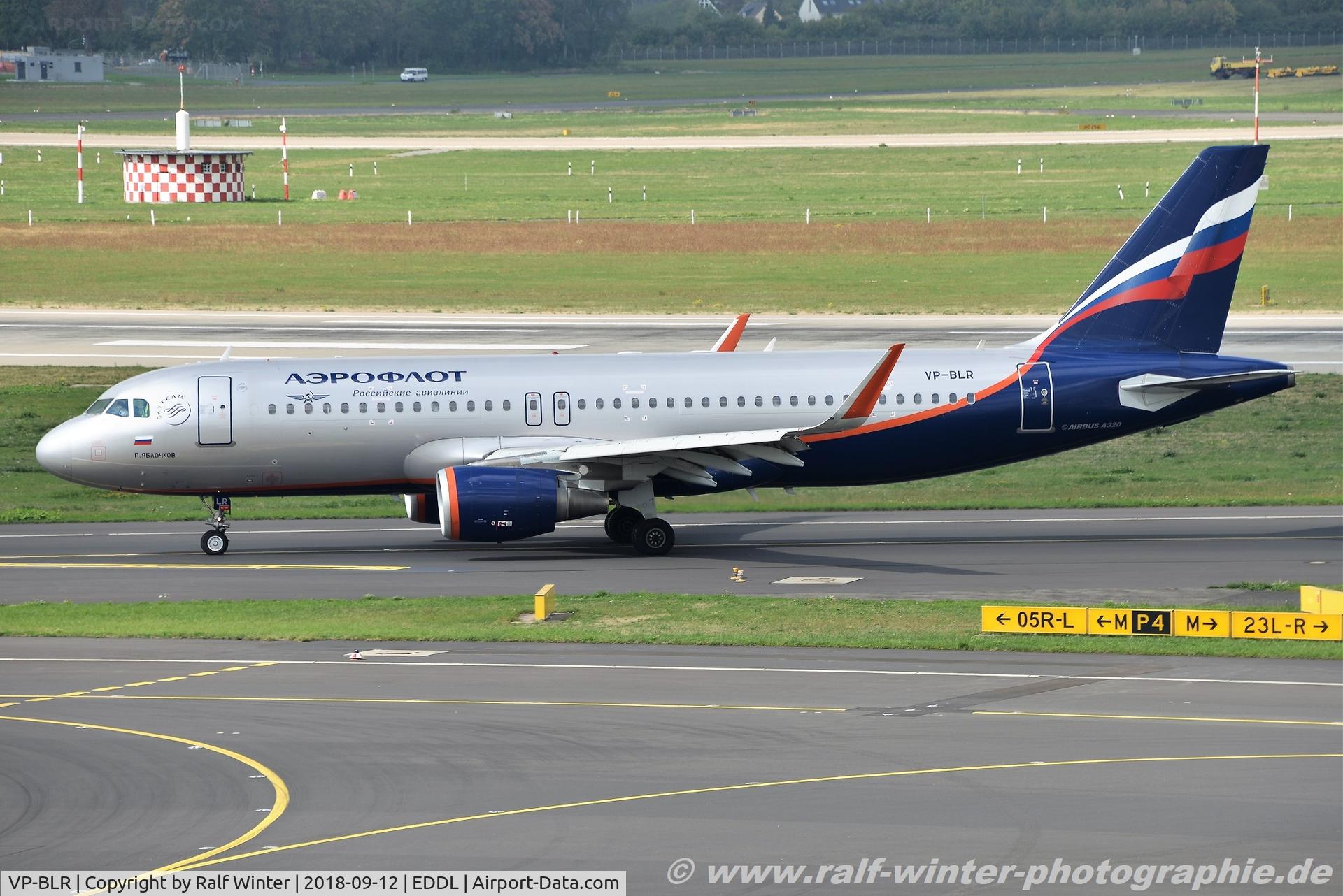 VP-BLR, 2013 Airbus A320-214 C/N 5585, Airbus A320-214 - SU AFL Aeroflot 'P. Yablochkov' - 5585 - VP-BLR - 12.09.2018 - DUS