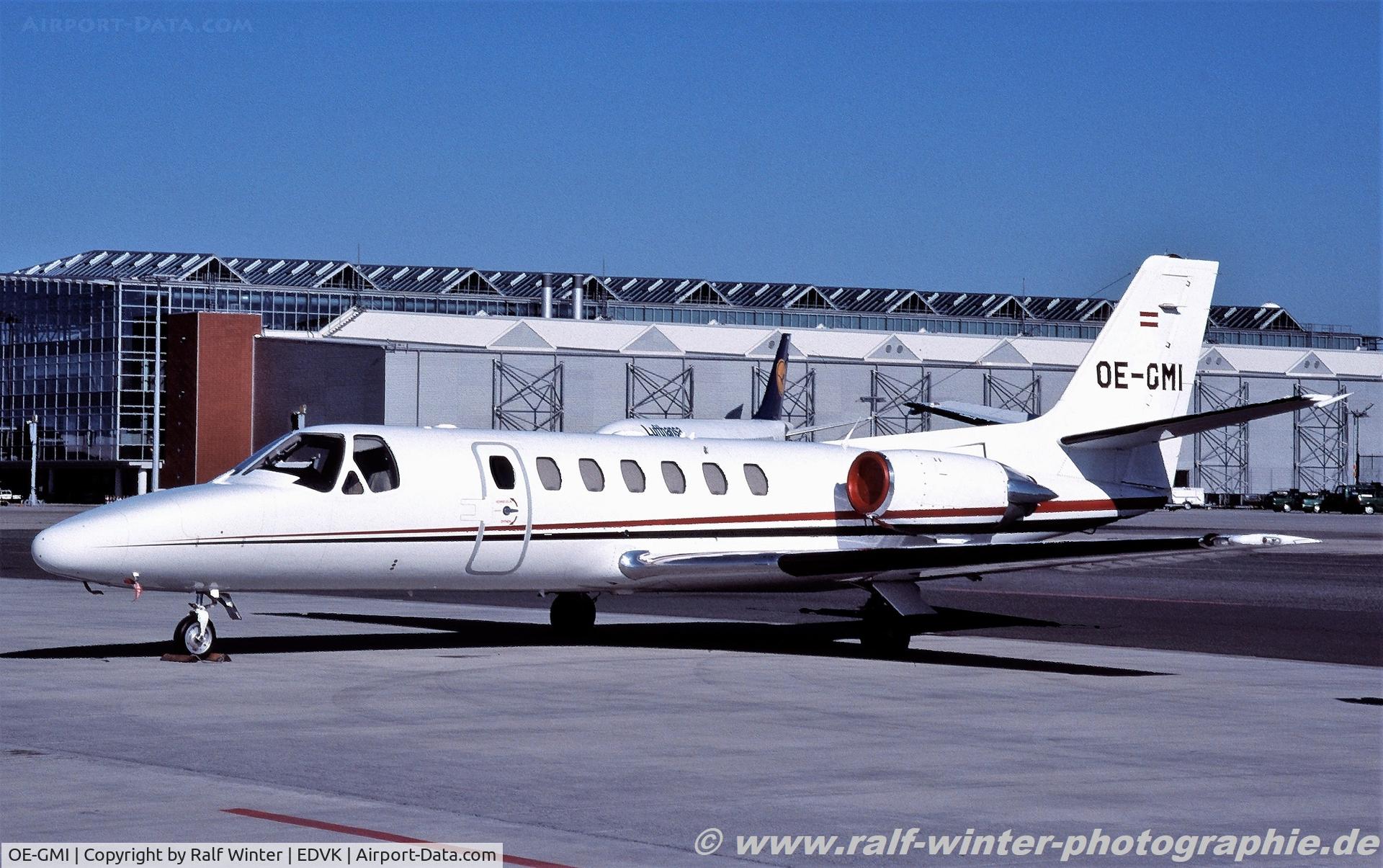 OE-GMI, 1996 Cessna 560 Citation Ultra C/N 560-0362, Cessna 560 Citation Ultra - JAG Jetalliance - 560-0362 - OE-GMI - EDVK