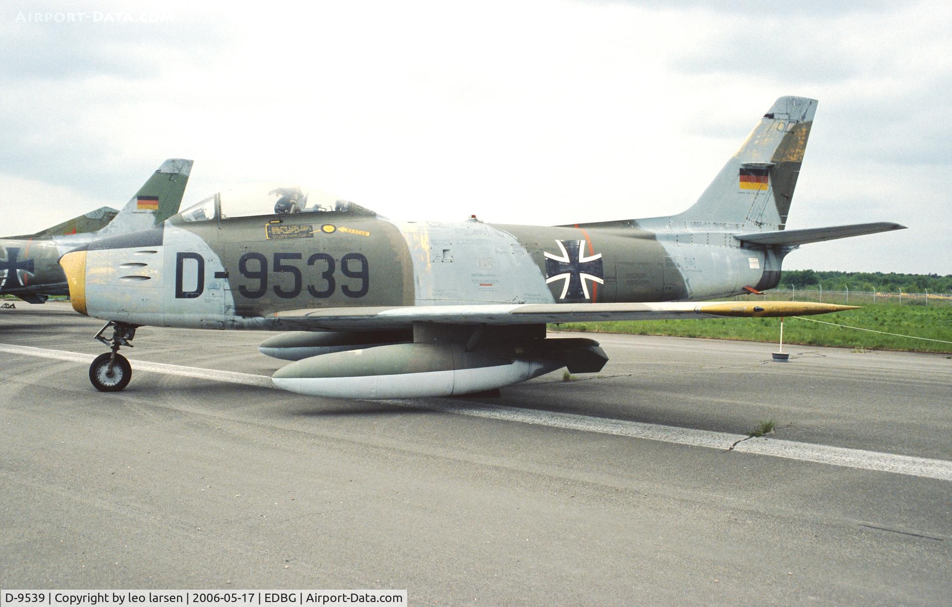 D-9539, Canadair CL-13B Sabre 6 C/N S6-1603, Berlin Gatow 17.5.2006