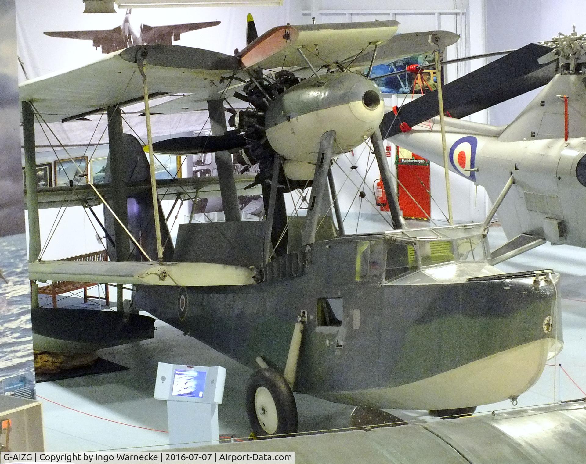 G-AIZG, 1946 Supermarine Walrus I C/N 6S/21840, Supermarine Walrus I at the FAA Museum, Yeovilton