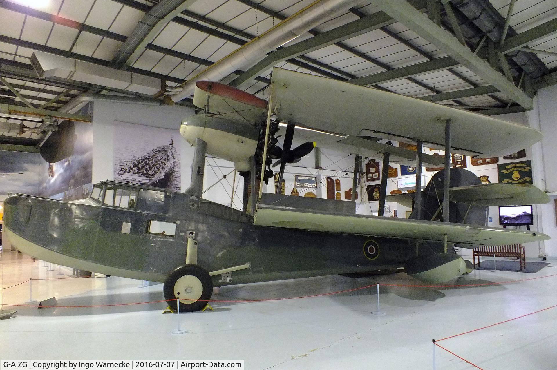 G-AIZG, 1946 Supermarine Walrus I C/N 6S/21840, Supermarine Walrus I at the FAA Museum, Yeovilton