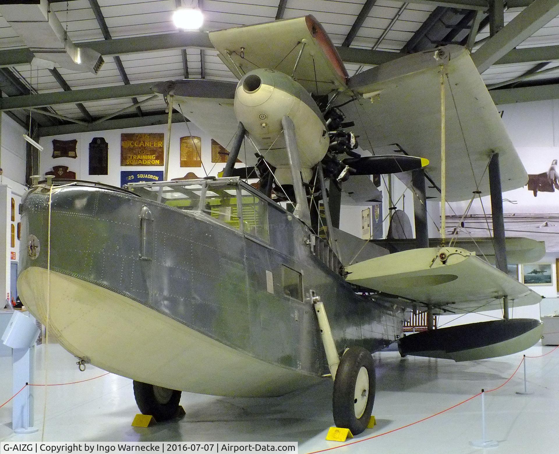 G-AIZG, 1946 Supermarine Walrus I C/N 6S/21840, Supermarine Walrus I at the FAA Museum, Yeovilton