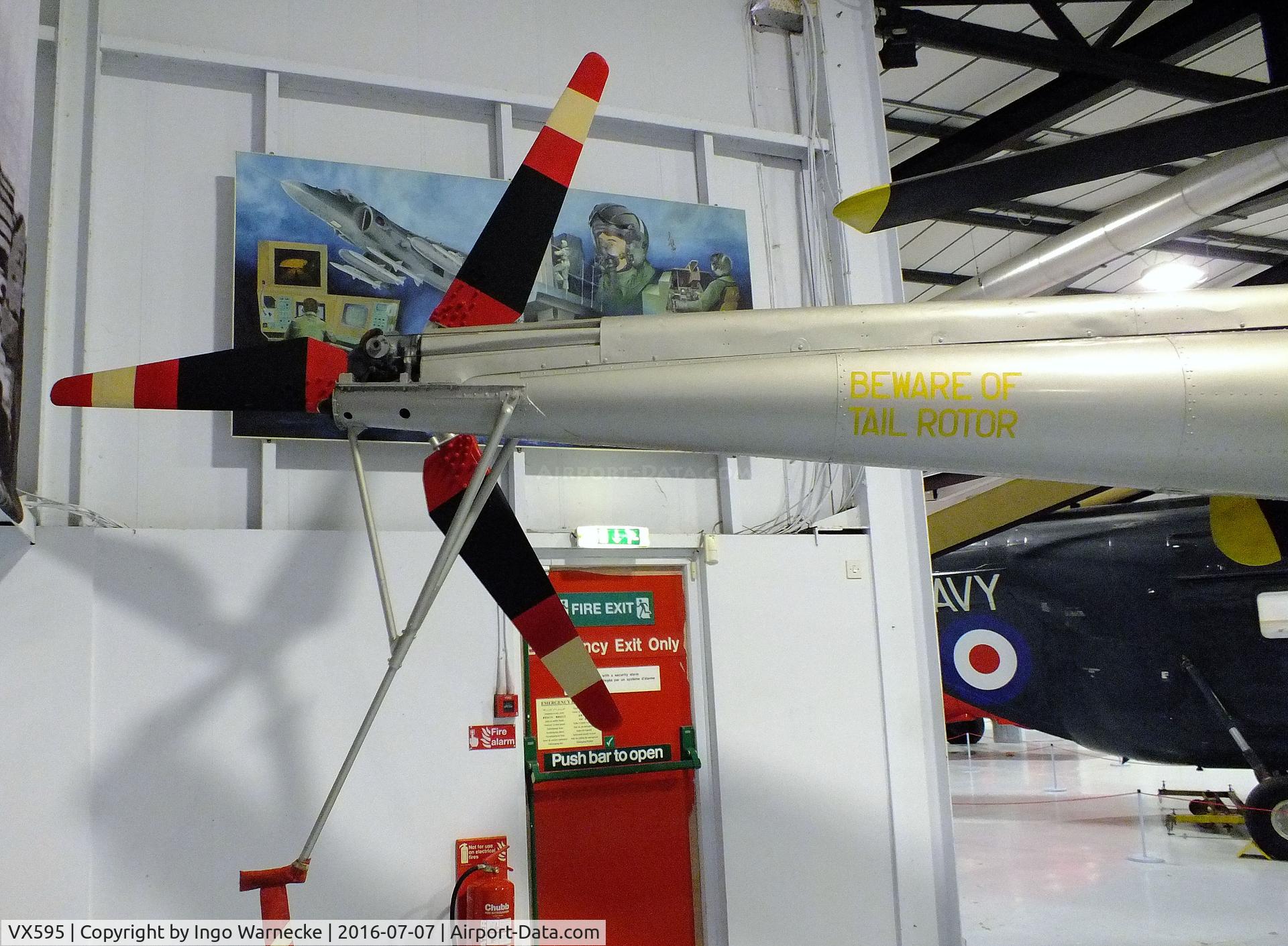 VX595, Westland Dragonfly HR.1 C/N WA/H/008, Westland Dragonfly HR1 at the FAA Museum, Yeovilton