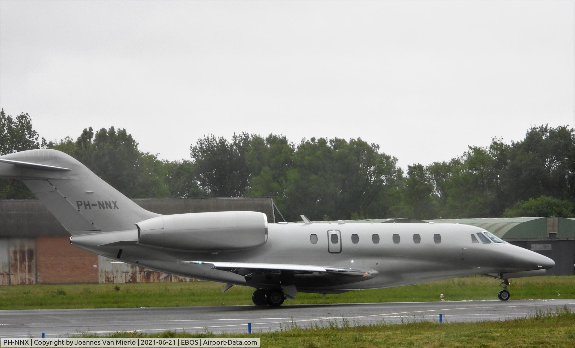 PH-NNX, 2004 Cessna 750 Citation X Citation X C/N 750-0232, Cleared for T/O at Ostend, Belgium