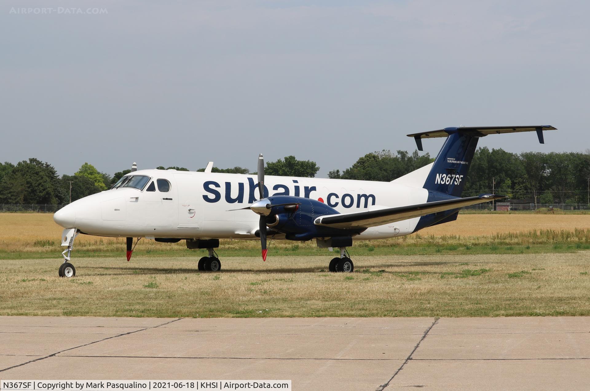 N367SF, 1989 Beech 1900C C/N UC-67, Beech 1900D