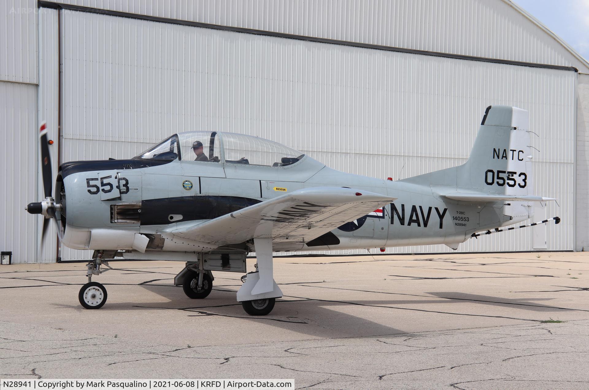 N28941, 1956 North American T-28C Trojan C/N 226-130 (140553), North American T-28C