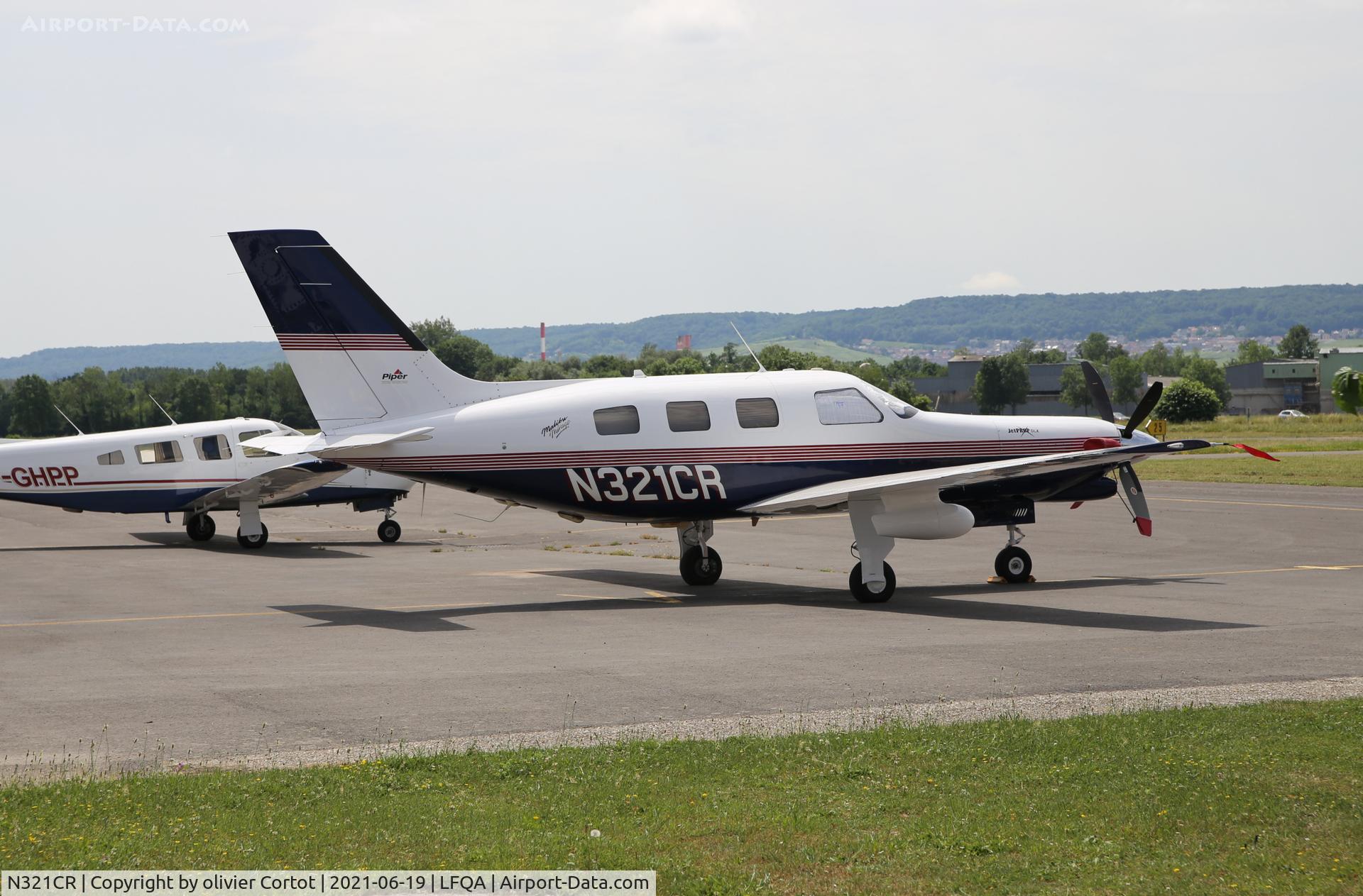 N321CR, 1997 Piper PA-46-350P Malibu Mirage C/N 4636124, Reims 2021