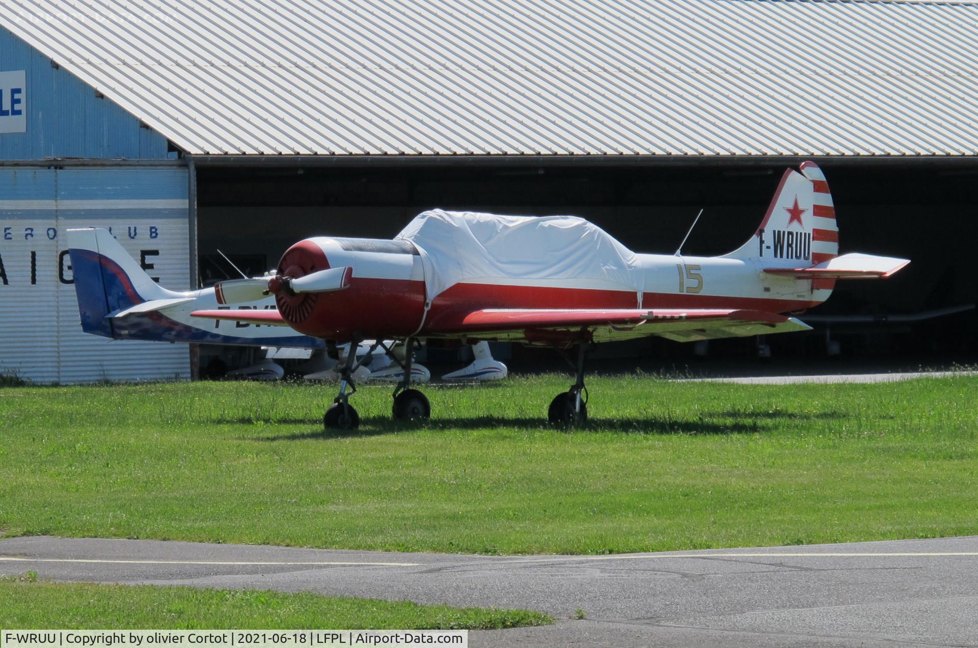 F-WRUU, Yakovlev Yak-52 C/N 866915, june 2021