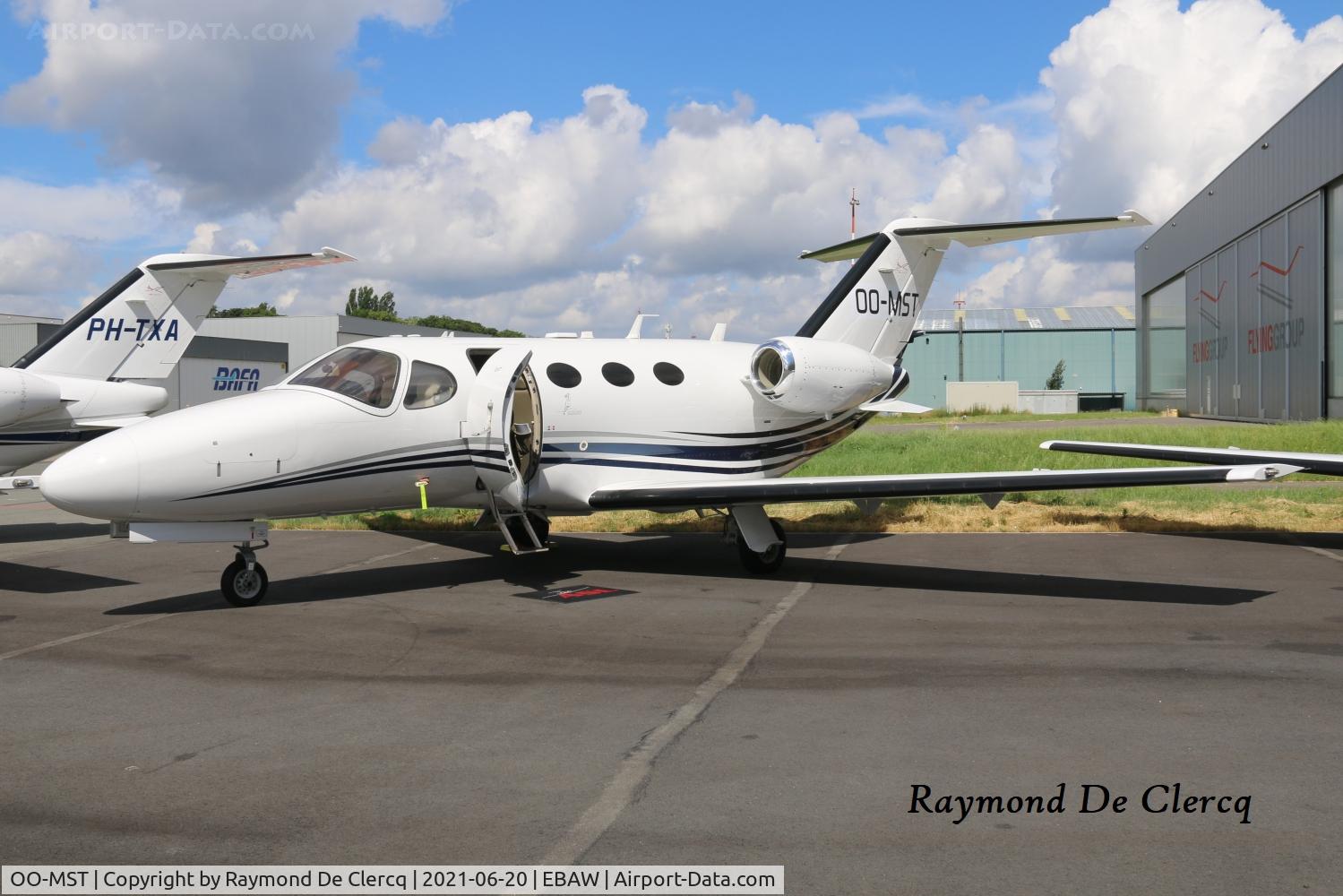 OO-MST, 2008 Cessna 510 Citation Mustang Citation Mustang C/N 510-0089, ASL open hangar day at Antwerp Airport.