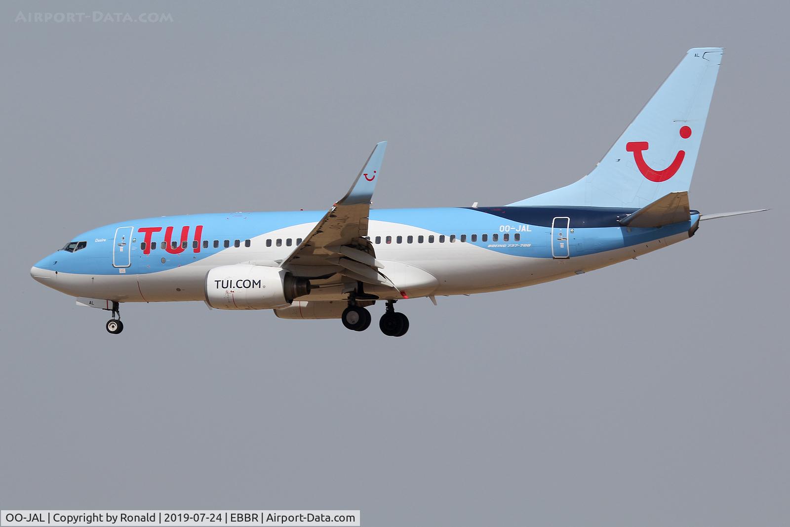 OO-JAL, 2004 Boeing 737-7K2 C/N 30668, at bru