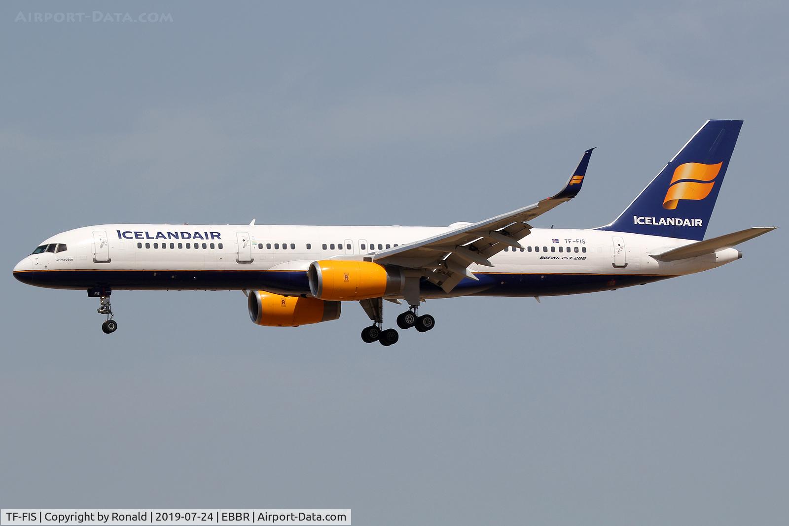 TF-FIS, 1994 Boeing 757-256 C/N 26245, at bru