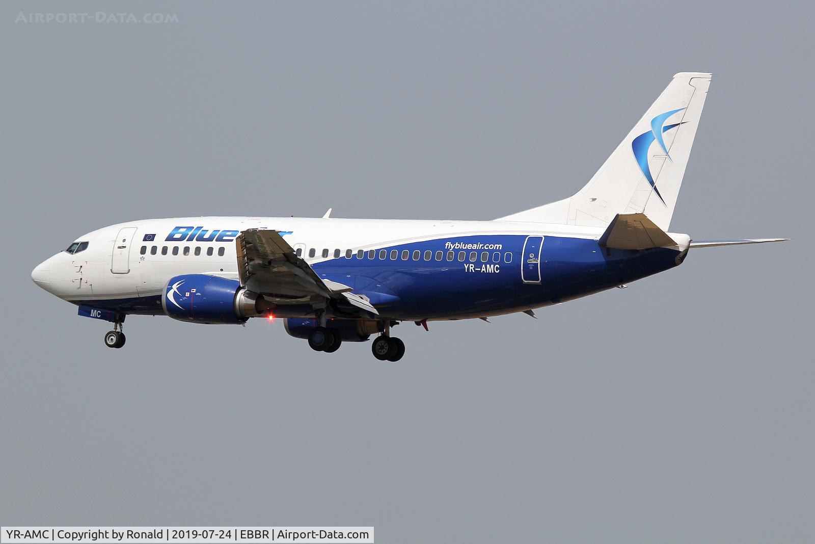 YR-AMC, 1991 Boeing 737-530 C/N 24940, at bru