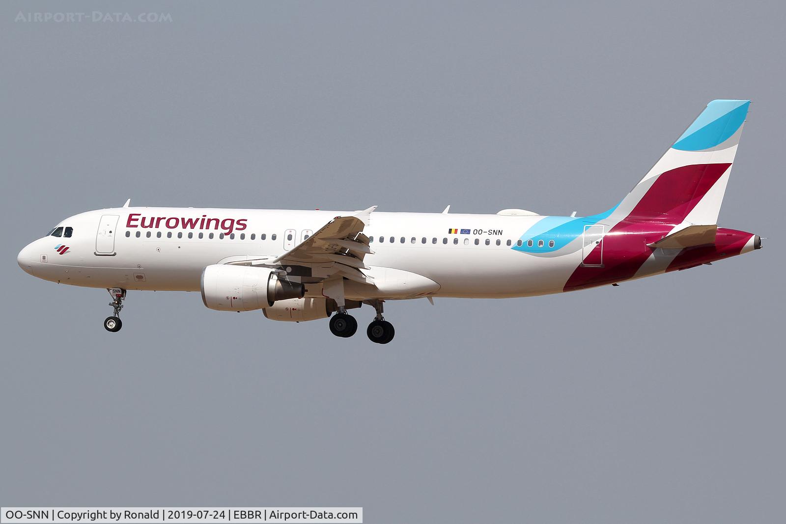 OO-SNN, 2010 Airbus A320-214 C/N 4269, at bru