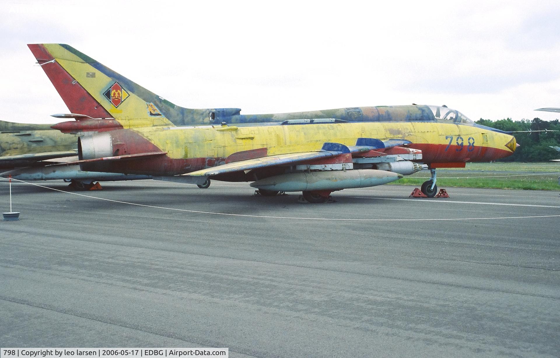 798, 1986 Sukhoi Su-22M-4 C/N 31406, Berlin Gatow 17.5.2006