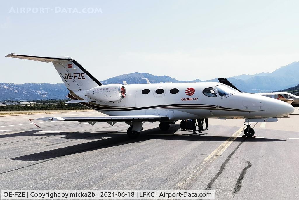 OE-FZE, 2009 Cessna 510 Citation Mustang Citation Mustang C/N 510-0217, Parked