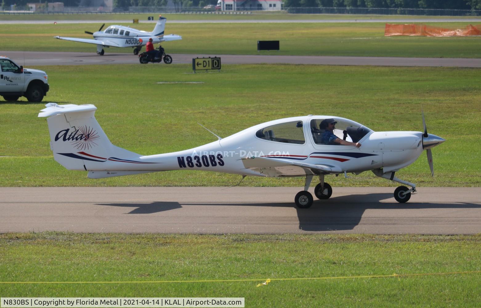 N830BS, 2004 Diamond DA-40 Diamond Star C/N 40.395, Sun N Fun 2021
