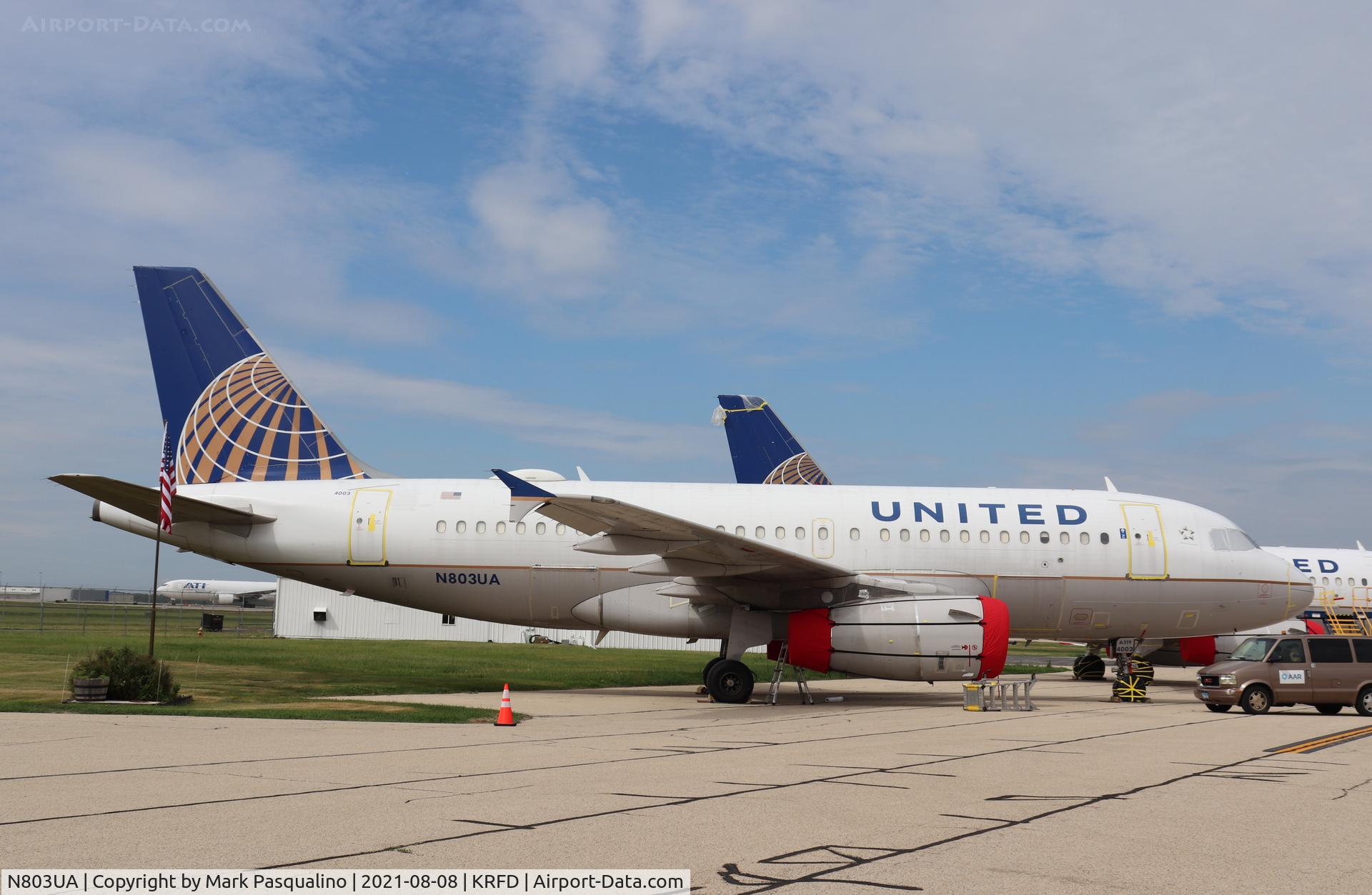 N803UA, 1997 Airbus A319-131 C/N 748, Airbus A319-131