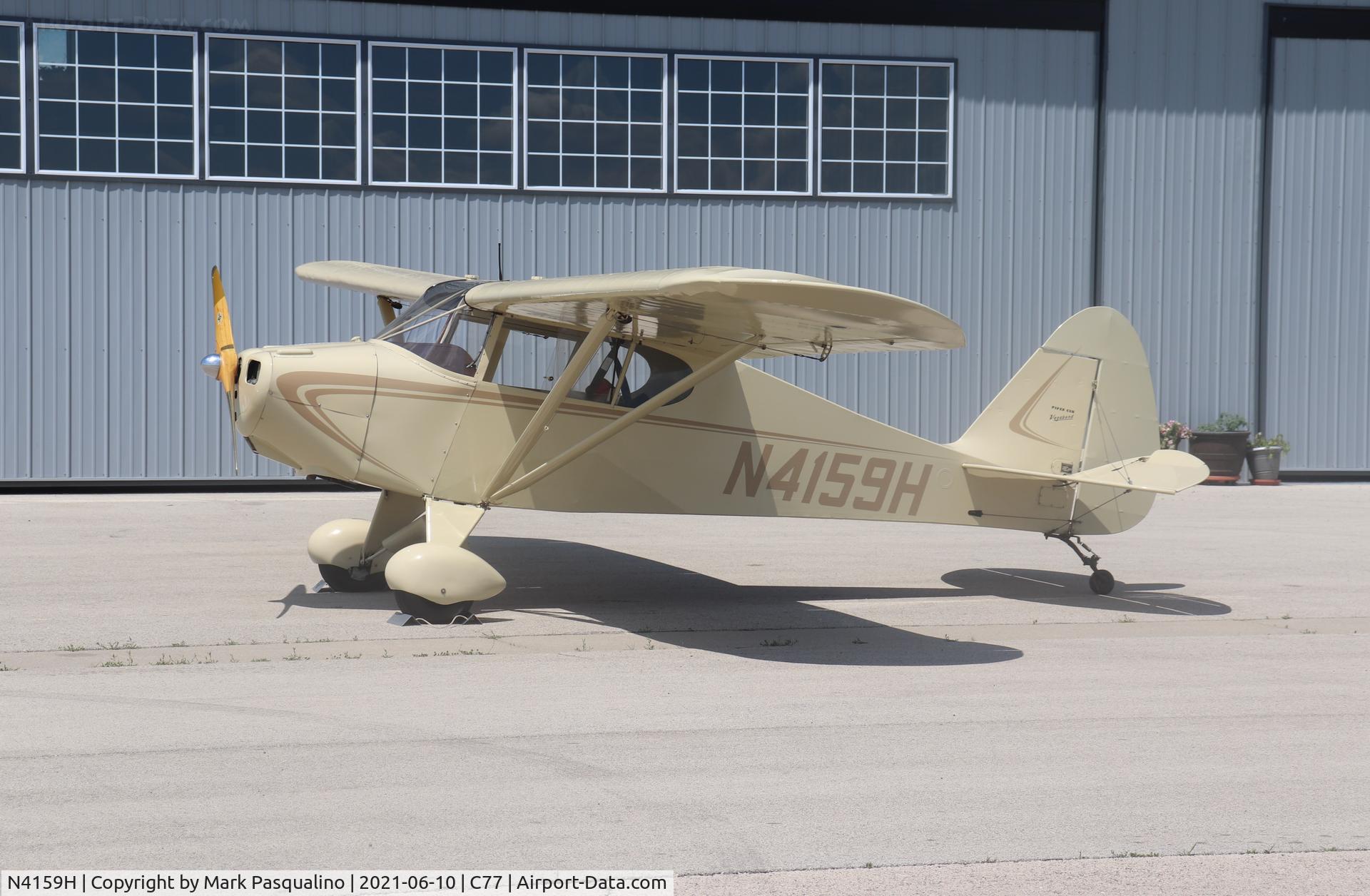 N4159H, 1948 Piper PA-15 Vagabond C/N 15-42, Piper PA-15