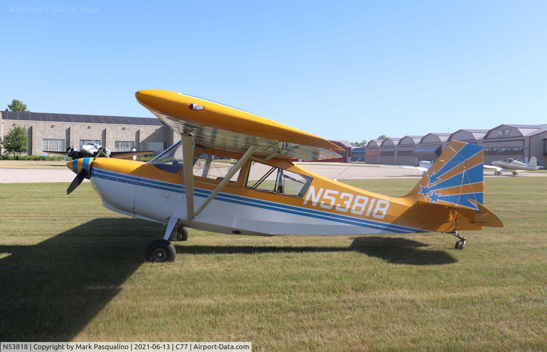 N53818, 1975 Bellanca 8KCAB Decathlon C/N 216-75, Bellanca 8KCAB