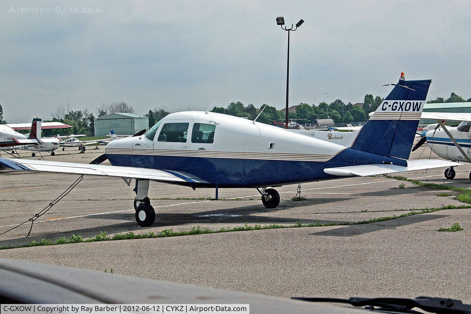 C-GXOW, 1977 Beech B19 Sport 150 C/N MB 852, C-GXOW   Beech Musketeer A23-B19 Sport 150 [MB-852] Toronto-Buttonville~C 12/06/2012