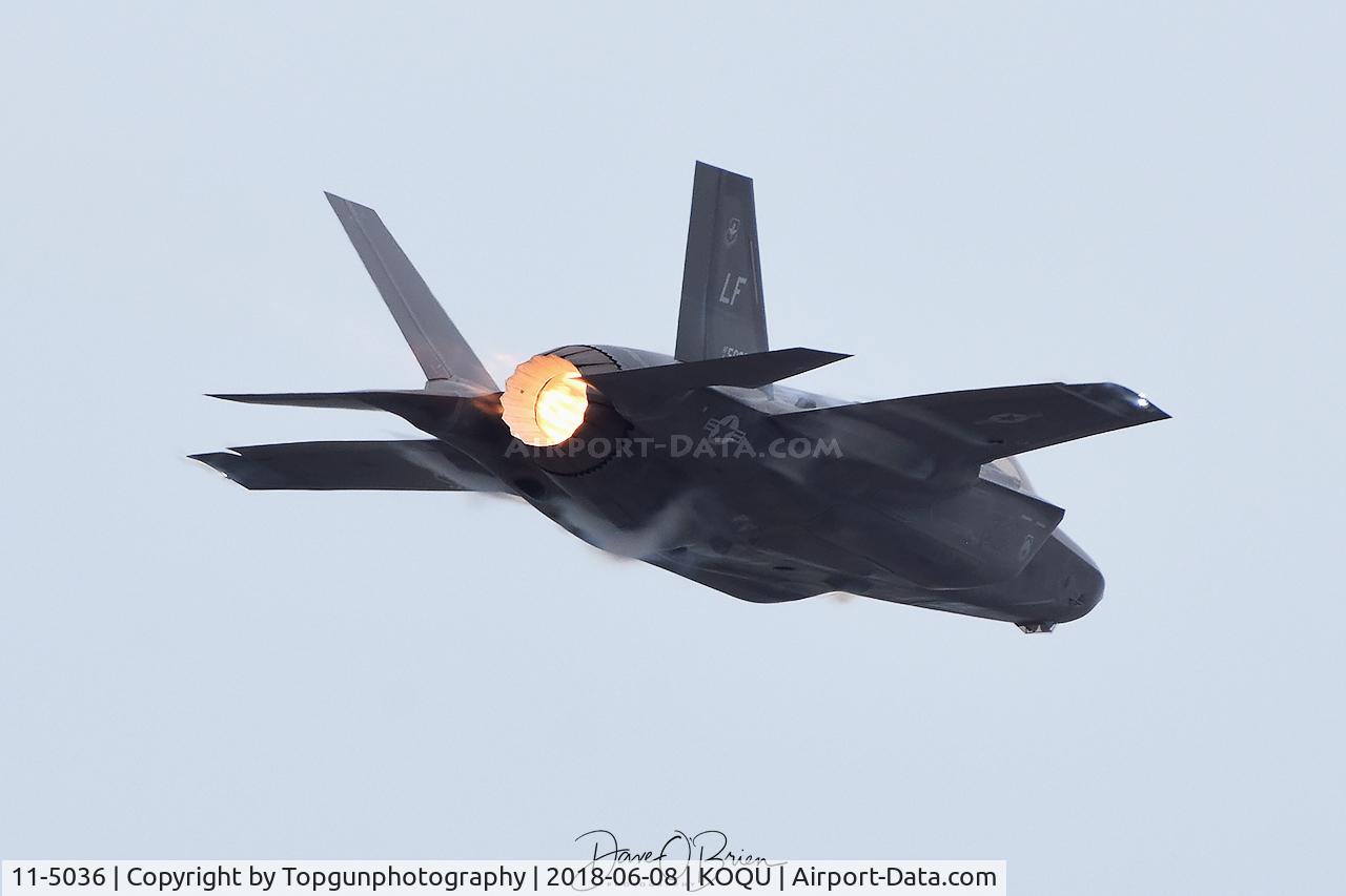 11-5036, 2014 Lockheed Martin F-35A Lightning II C/N AF-47, Maj. Adam 