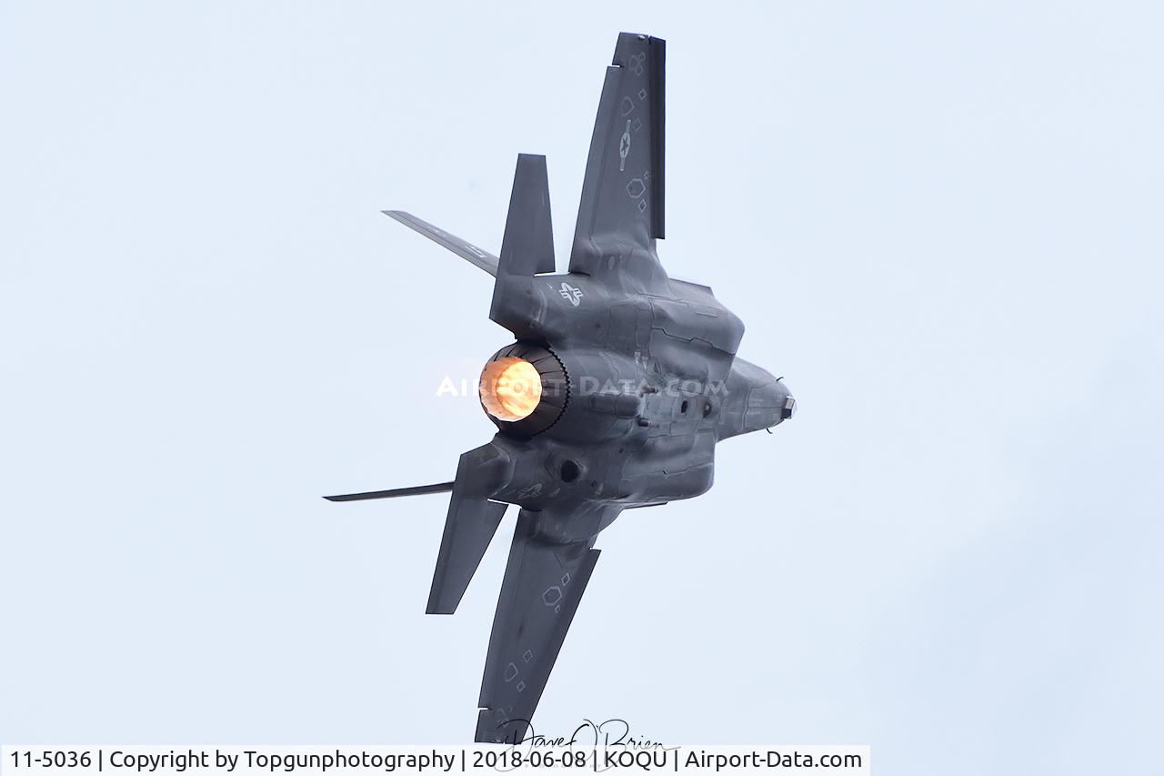 11-5036, 2014 Lockheed Martin F-35A Lightning II C/N AF-47, Turning and Burning