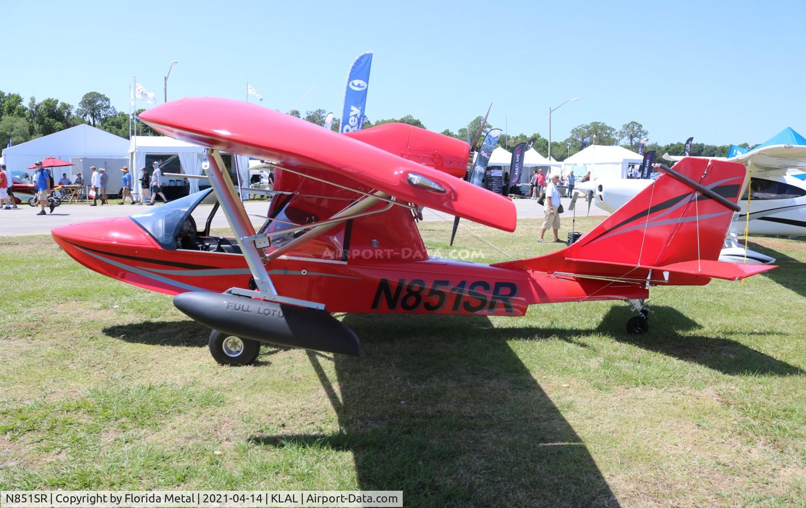 N851SR, 2020 Progressive Aerodyne Searey LSA C/N 1110, Sun N Fun 2021