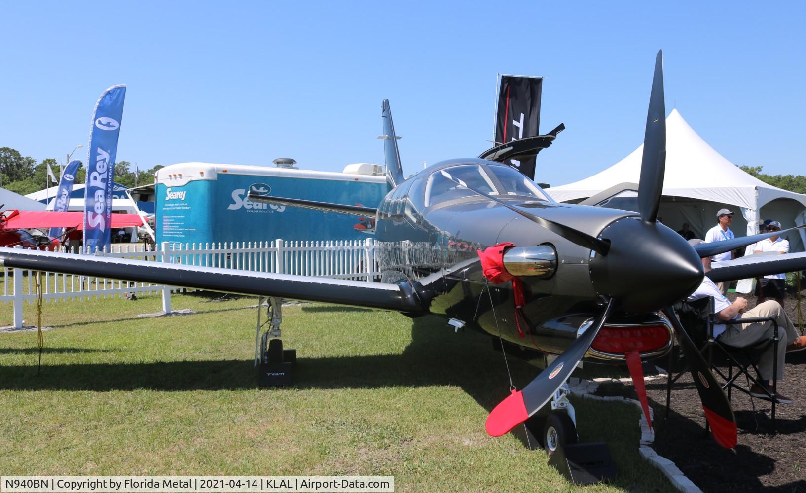 N940BN, 2021 Daher TBM-940 C/N 1358, Sun N Fun 2021
