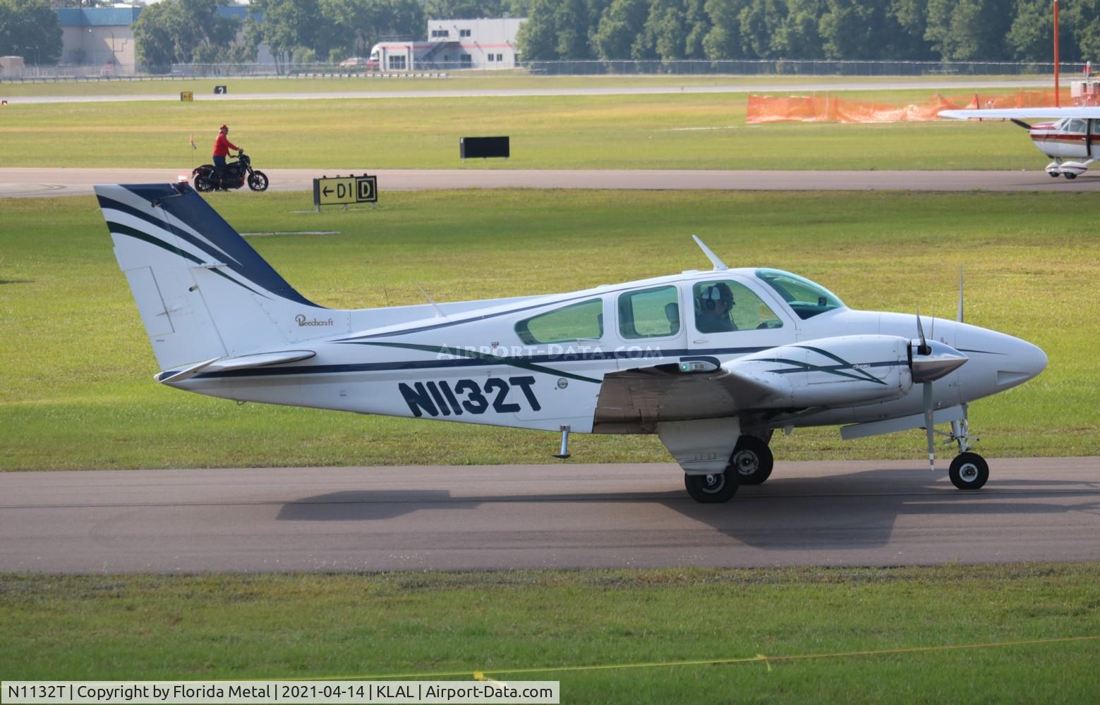 N1132T, 1976 Beech B-55 C/N TC-1962, Sun N Fun 2021