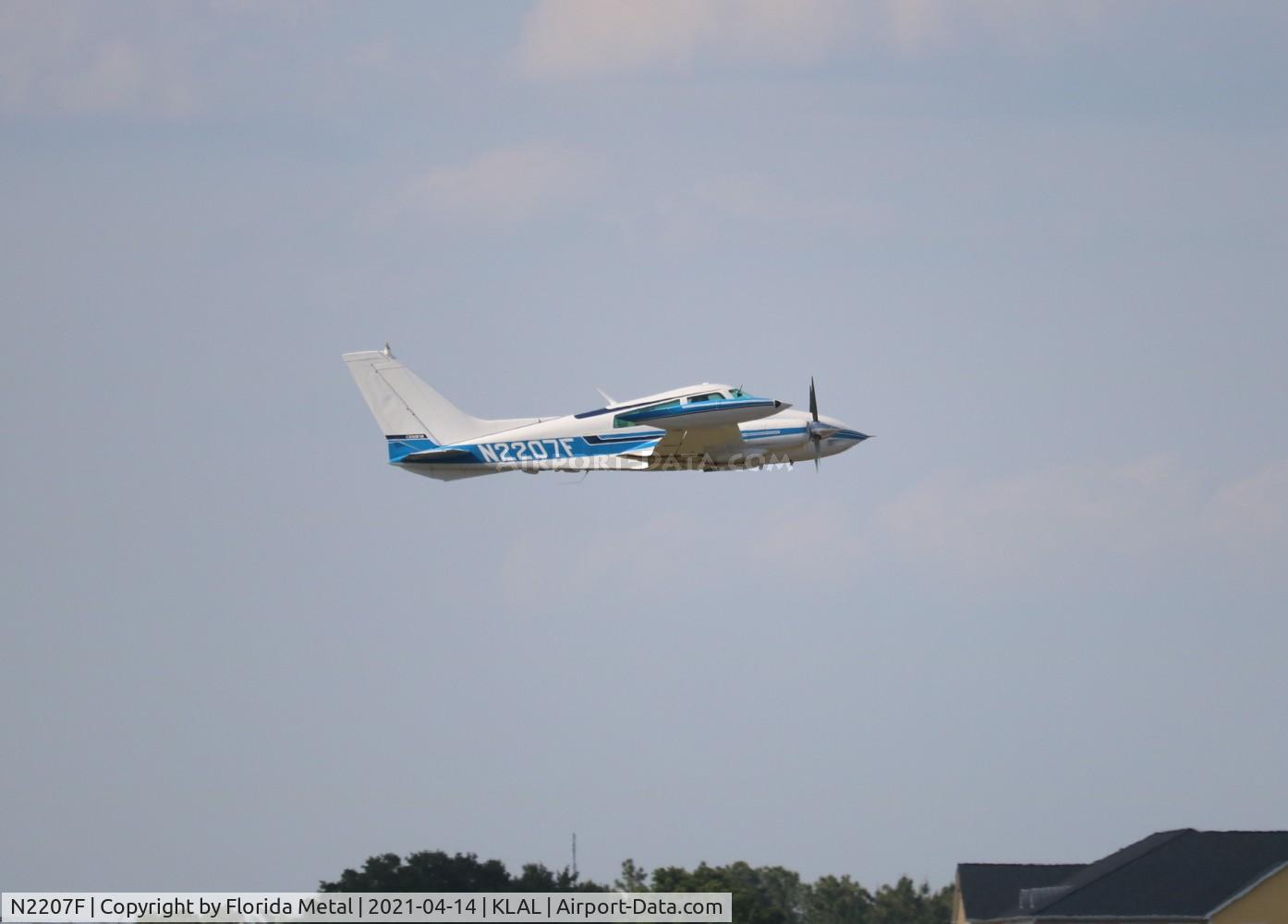 N2207F, 1966 Cessna 310L C/N 310L-0007, Sun N Fun 2021