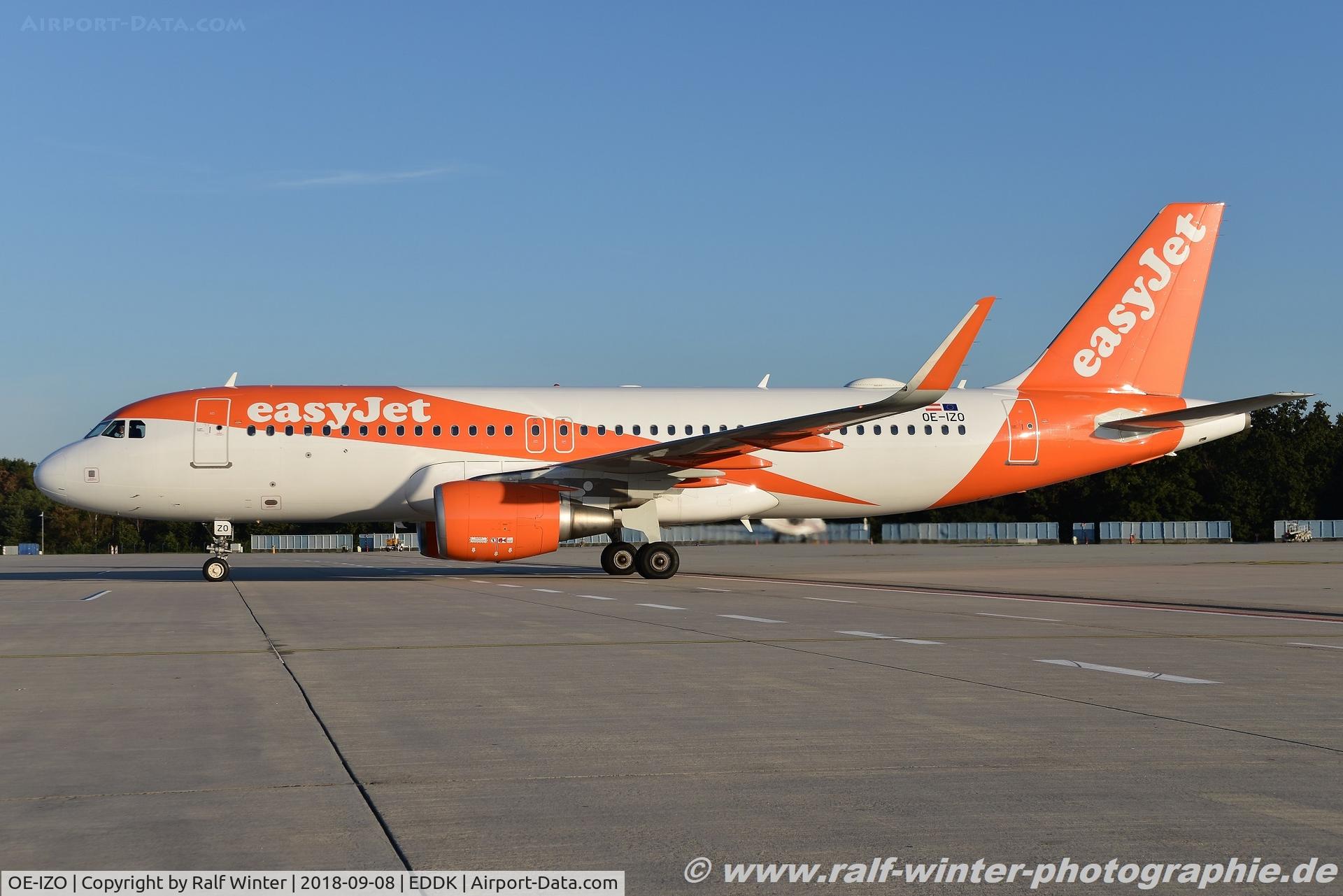 OE-IZO, 2013 Airbus A320-214 C/N 5522, Airbus A320-214(W) - EC EJU easyJet Europe - 5522 - OE-IZO - 08.09.2018 - CGN