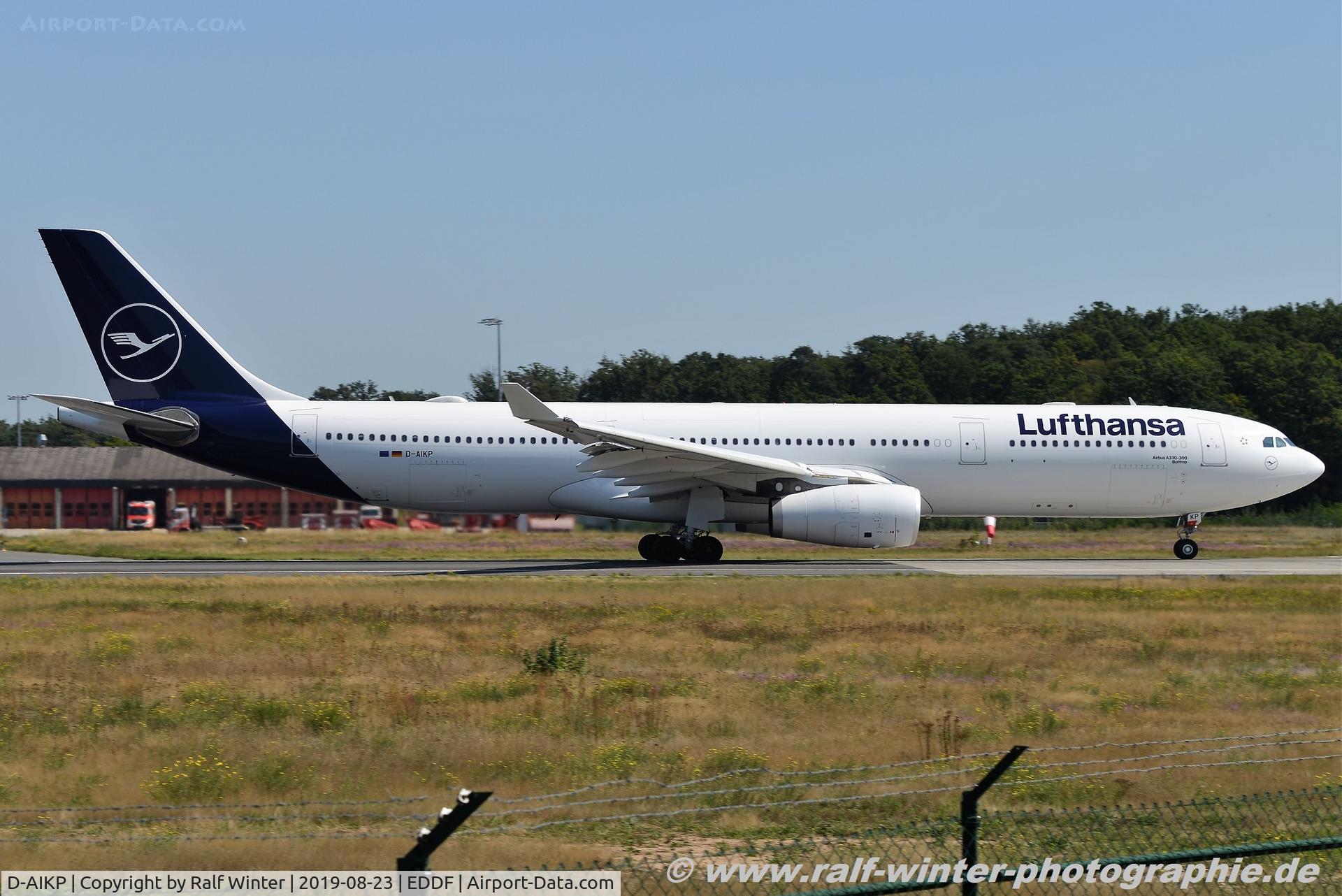 D-AIKP, 2012 Airbus A330-343X C/N 1292, Airbus A330-343 - LH DLH Lufthansa - 1292 -D-AIKP - 23.08.2019 - FRA