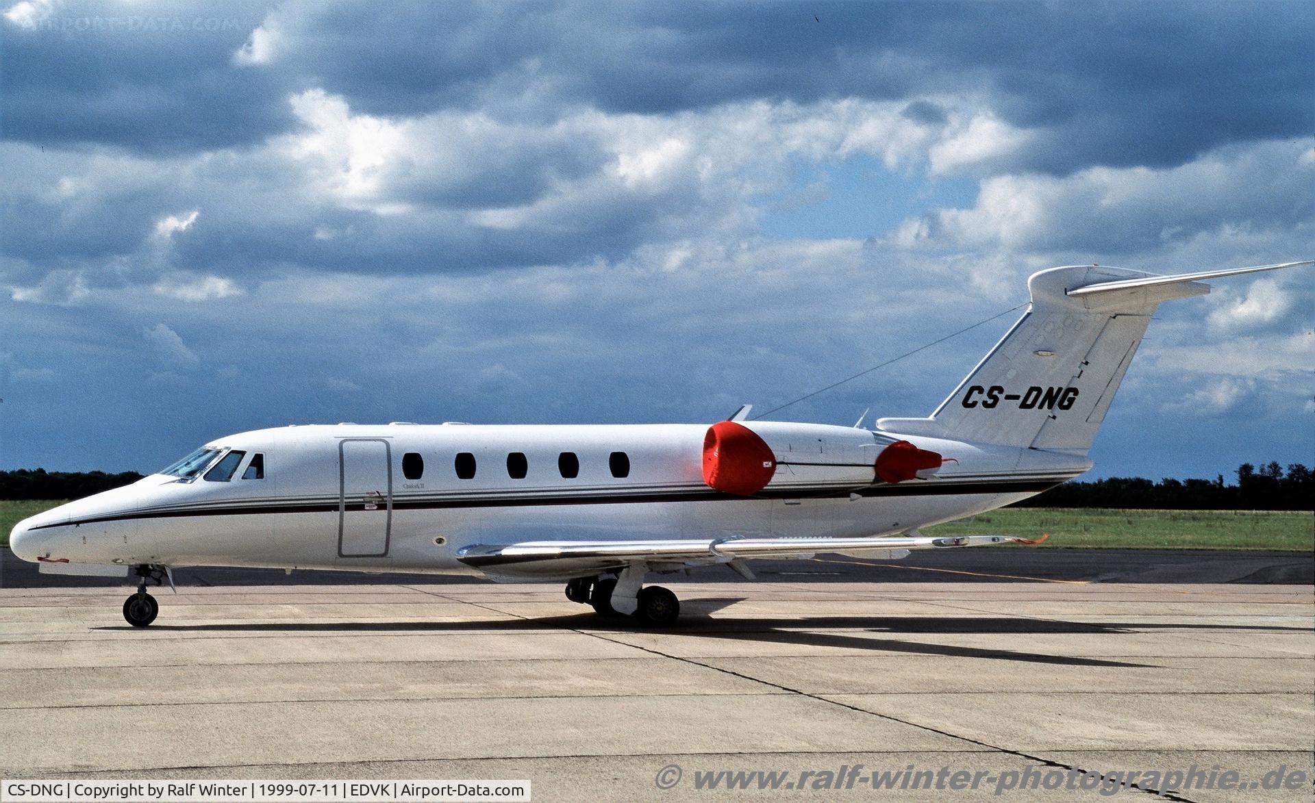 CS-DNG, 1997 Cessna 650 Citation VII C/N 650-7081, Cessna 650 Citation 7 - NJE NetJets Transportes Aereos - 650-7081 - CS-DNG - 1999