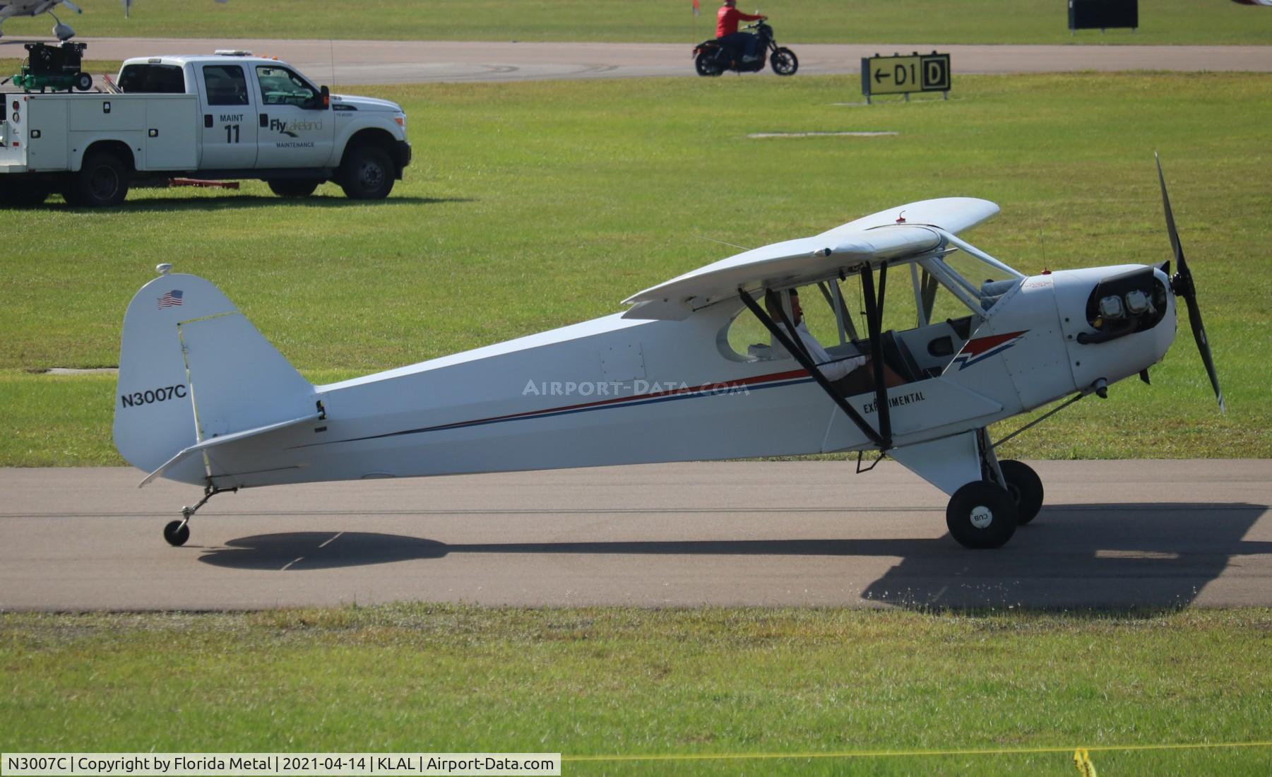 N3007C, 2007 Wag-Aero CUBy Sport Trainer C/N 844, Sun N Fun 2021