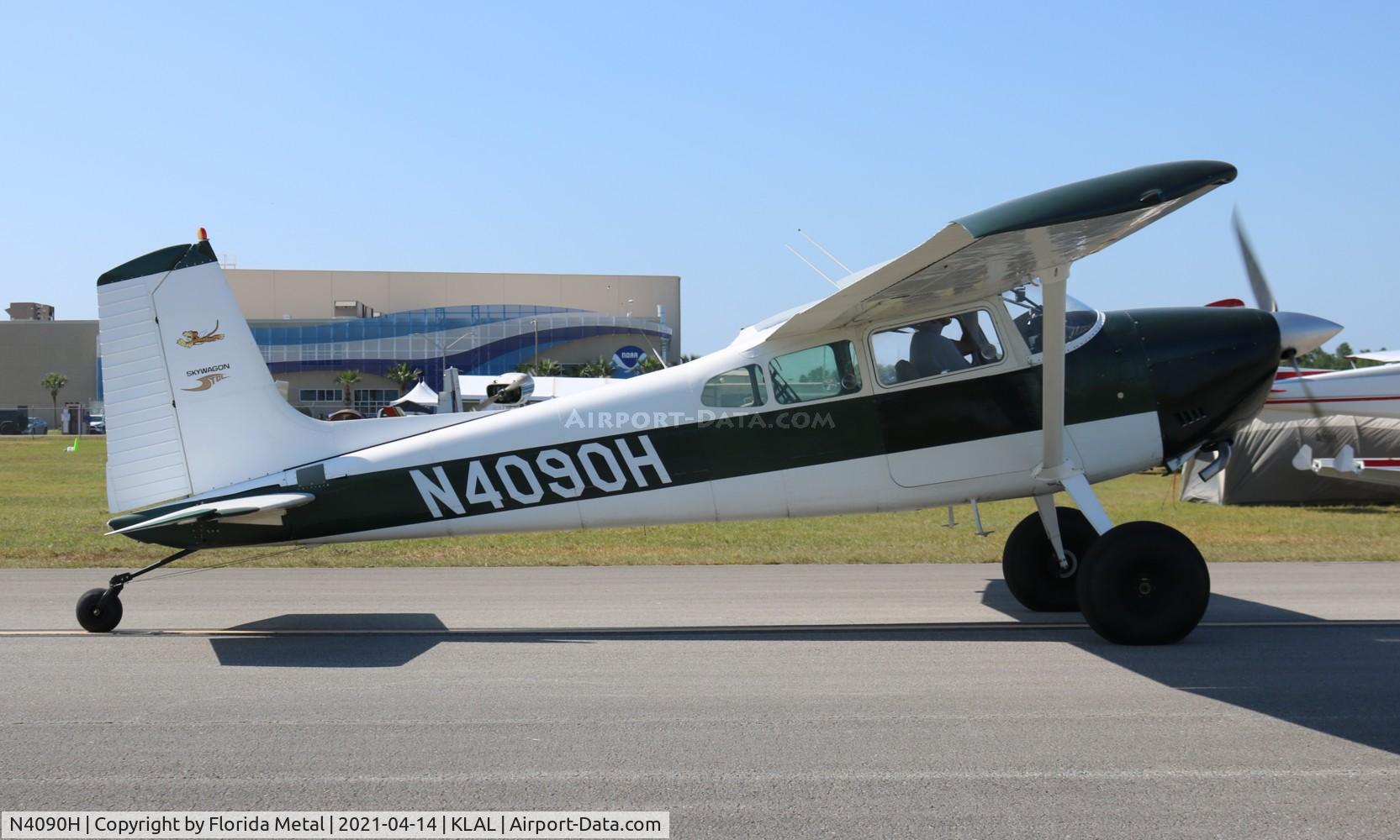 N4090H, 1969 Cessna 180H Skywagon C/N 18052083, Sun N Fun 2021
