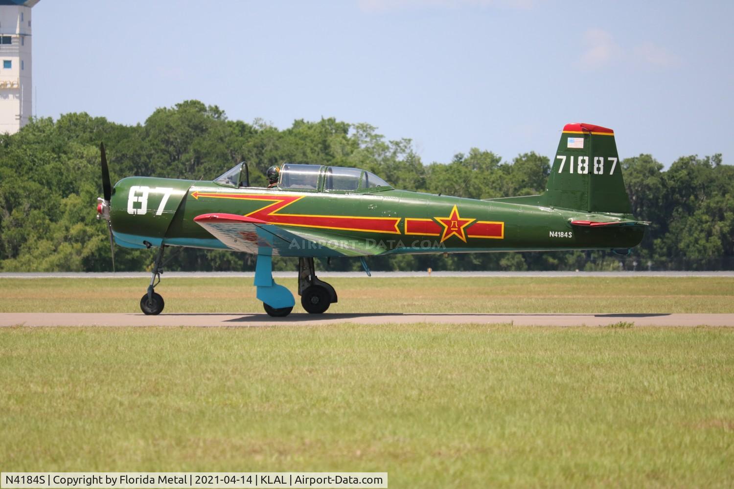 N4184S, 1968 Nanchang CJ-6A C/N 2532044, Sun N Fun 2021