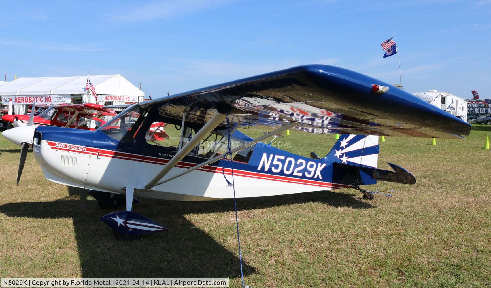 N5029K, 1978 Bellanca 8KCAB Decathlon C/N 446-78, Sun N Fun 2021