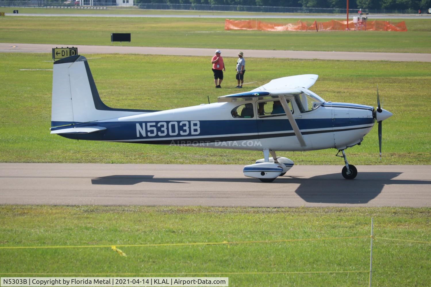 N5303B, 1956 Cessna 182 Skylane C/N 33303, Sun N Fun 2021