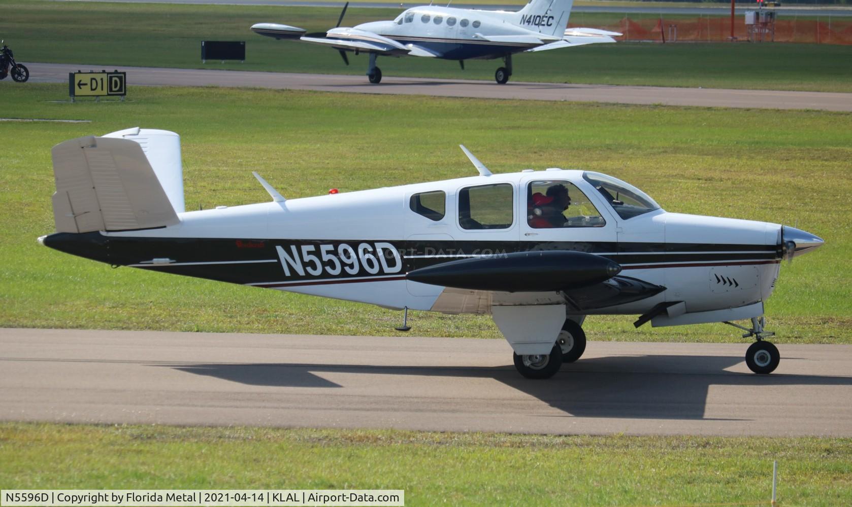 N5596D, 1957 Beech H35 Bonanza C/N D-5124, Sun N Fun 2021