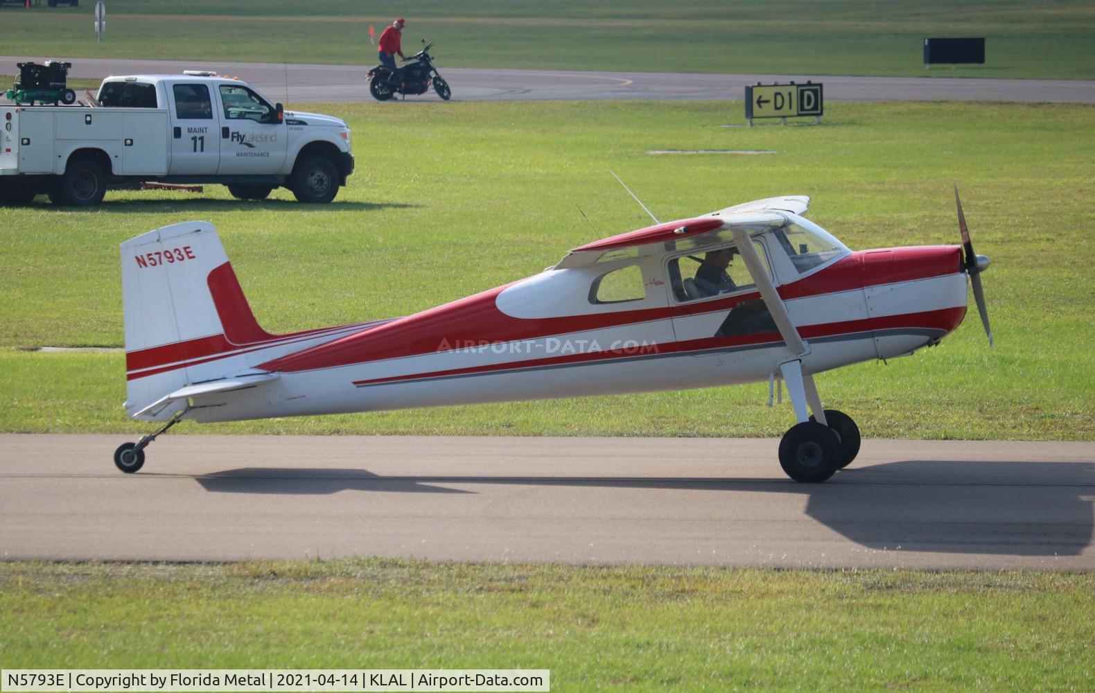 N5793E, 1959 Cessna 150 C/N 17293, Sun N Fun 2021