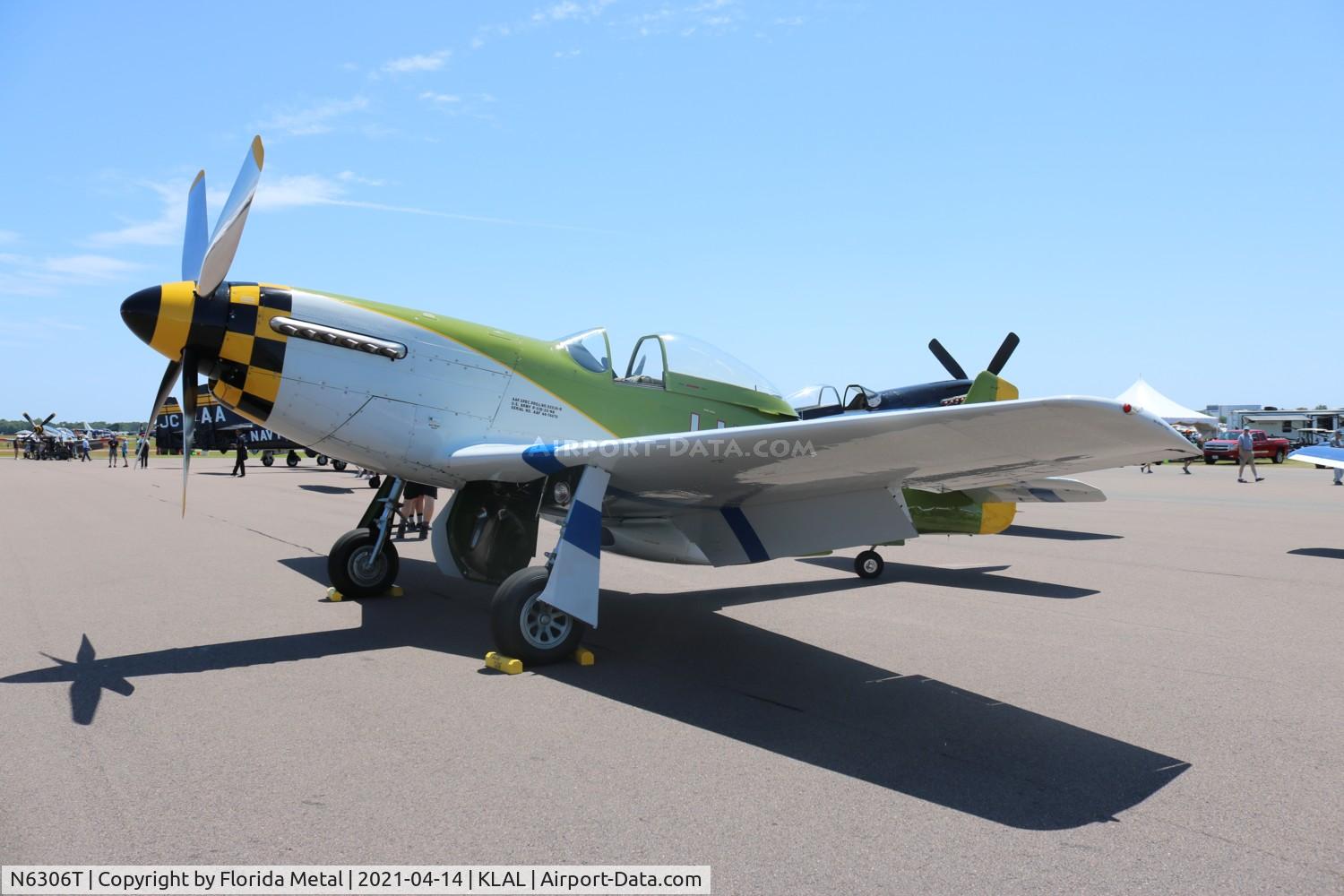 N6306T, 1960 North American/aero Classics P-51D C/N 44-74878, Sun N Fun 2021