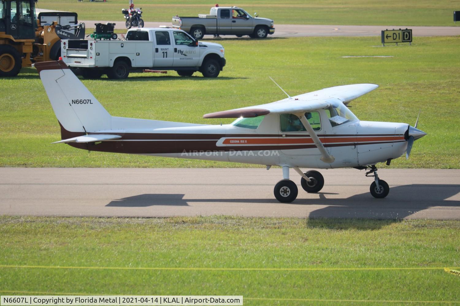 N6607L, 1980 Cessna 152 C/N 15284461, Sun N Fun 2021